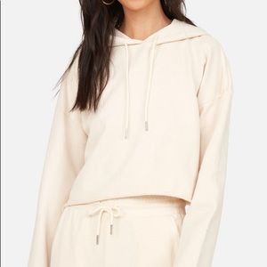 Mate the Label Organic Terry Crop Hoodie